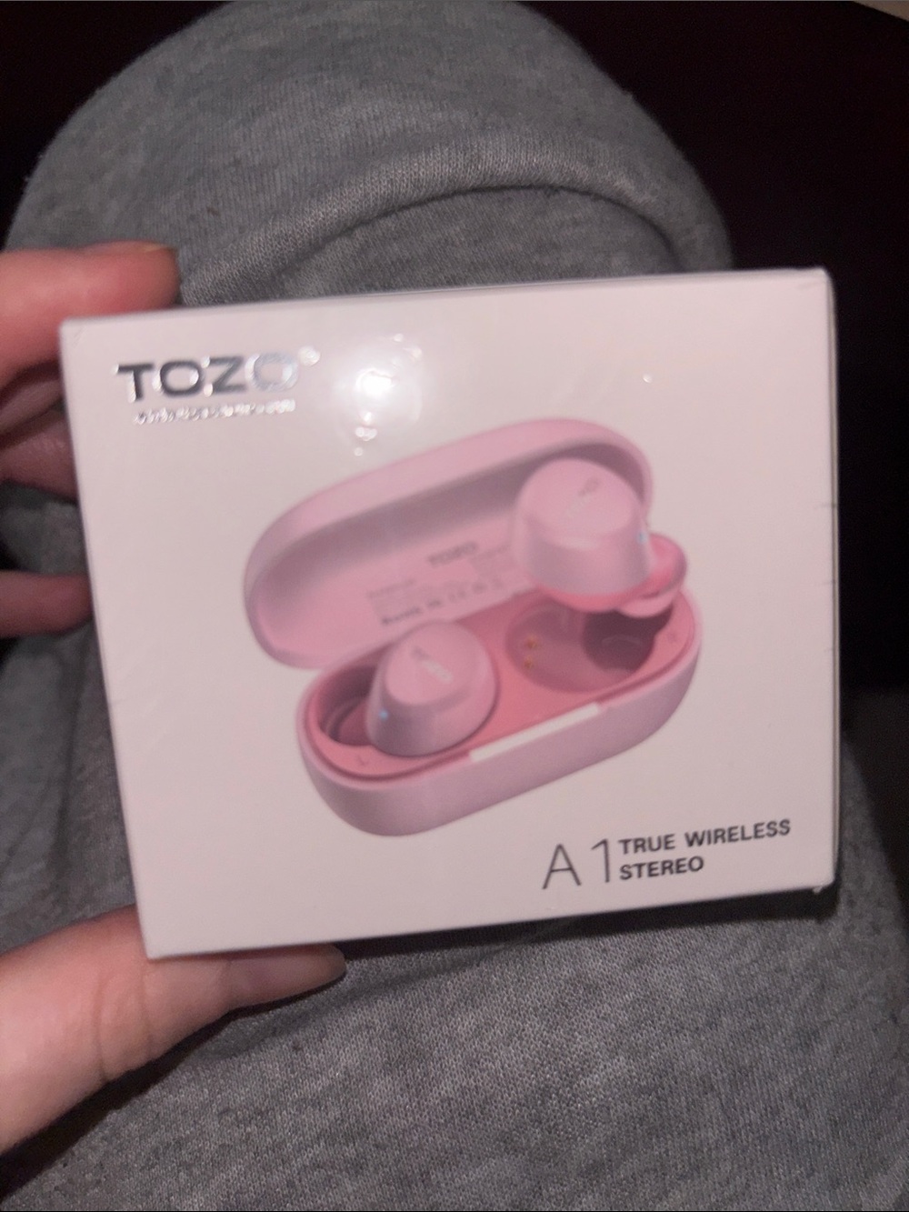 A1 TOZO True Wireless Stereo Earbuds - Pink